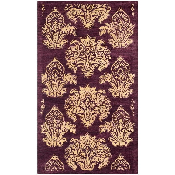 SAFAVIEH Metro Creighton Floral Wool Area Rug, Multi, 3' x 5'