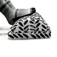 thumbnail image 5 of Black and White Foot Rest, Modern Grunge Botany Motif Monochrome Brush Paint Style Strokes, Non-Slip Backing Adjustable Ergonomic Memory Foam Leg Support for Office, Black White, by Ambesonne, 5 of 5