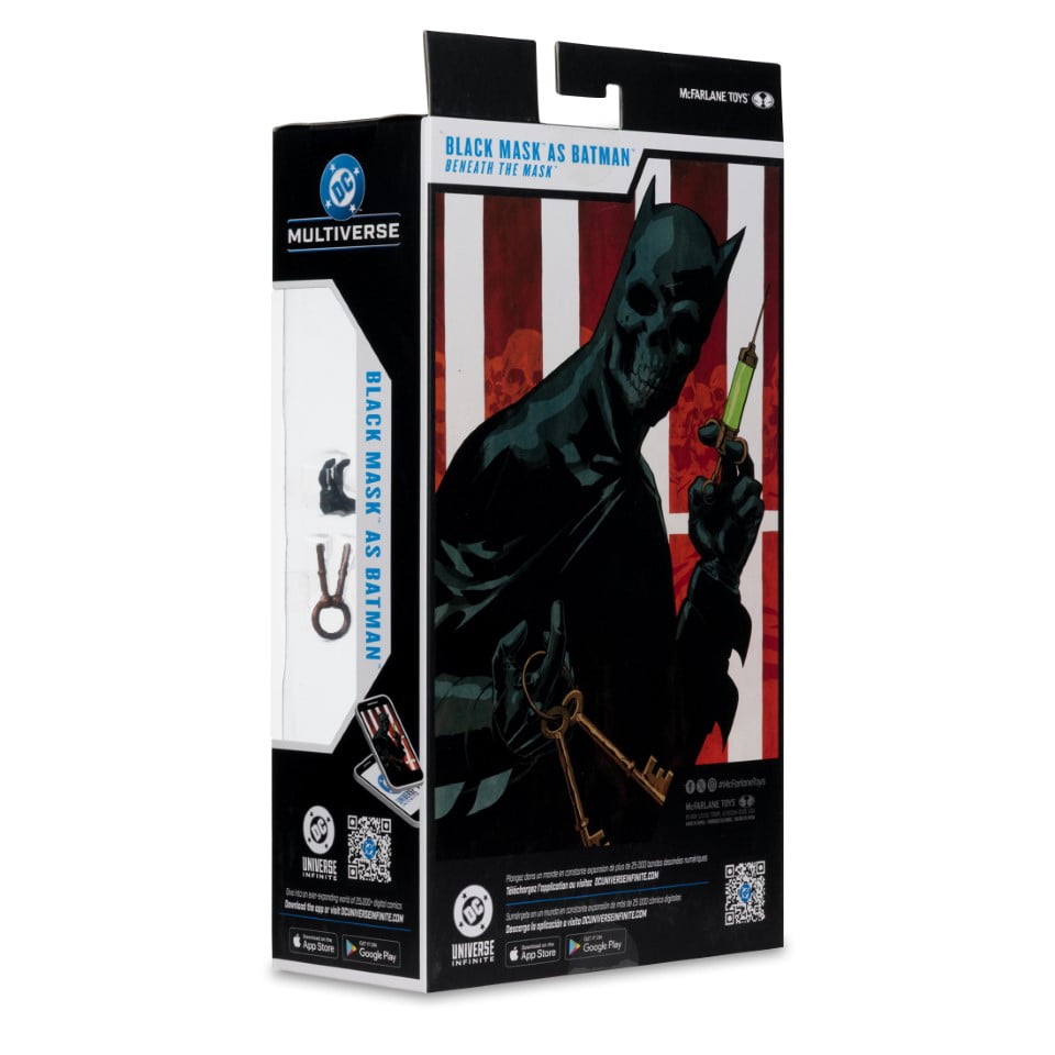 McFarlane Toys, DC Multiverse, Black Mask Batman, 7-Inch Action