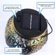 thumbnail image 4 of Likrtyny Lámpara Solar Globo Aerostático 600 MAh para Jardín (estilo Bronce), 4 of 9