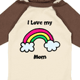 thumbnail image 4 of Inktastic I Love my Mom Boys or Girls Long Sleeve Baby Bodysuit, 4 of 5