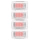 thumbnail image 2 of 4 piezas de bombillas de luces LED interiores Kit de bombillas de luz de piso de charco de puerta de maletero de repuesto para Tesla Model 3 Y S X rojo, 2 of 10