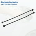 thumbnail image 5 of Unique Bargains 2 Pcs Fuel Tank Cap Tether Fuel Tank Rope Replacement Fit for BMW 740i Base L6 2011 2015 No.16117193372, 5 of 7