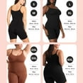 thumbnail image 3 of Tummy Control Shapewear Shorts for Women,High Waisted Body Shaper Seamless Shorts Underdress Thigh Slimmers, 3 of 6