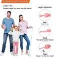 thumbnail image 4 of Adjustable PVC Jump Rope for Cardio Fitness - Versatile Jump Rope for Both Kids and Adults - yellow, 4 of 5