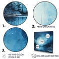 thumbnail image 3 of Designart "Harmonious Blue Northern Sky II" Sky Floater Framed Wall Decor, 3 of 5