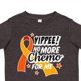 thumbnail image 4 of Inktastic Leukemia Awareness Yippee No More Chemo for Me Boys or Girls Toddler T-Shirt, 4 of 5