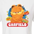 thumbnail image 3 of Garfield  - Garfield Stickers - Juniors Cropped Cotton Blend T-Shirt, 3 of 5