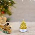 thumbnail image 6 of Christmas Candles,3 Pieces Christmas Tealight Candles Set,Handmade Delicate Tree Candles for Christmas Home Decoration Gifts(Gift), 6 of 6