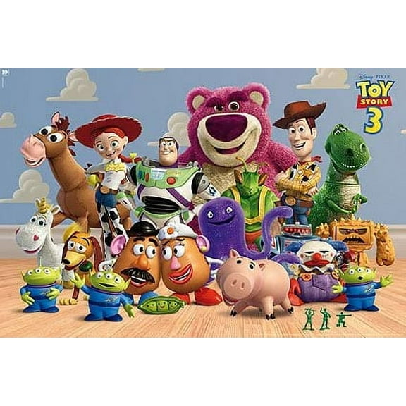Toy Story 3 - Group Poster (36 x 24)