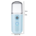 thumbnail image 2 of Easy Care Sunshine 15s Heat Up Mini Travel Mist Sprayer Portable Mist Sprayer Travel Easy Care Sunshine Cordless Mist Sprayer Hand for Room Travel Humidifiers Battery No Filter Humidifiers for Bedroom, 2 of 3