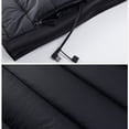 thumbnail image 3 of Chalecos calentados unisex Control dual 9 áreas Chaleco calentado cálido para invierno Chaleco Térmico, 3 of 8