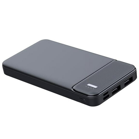 30k mAh PD 22.5W Power Bank Fast Charger  1 Micro USB. For iOS 13/12 and Samsung S21. Portable  compatible with various devices. - Black - 30000mAh