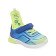 thumbnail image 3 of Stride Rite Boys' Shoes Running Shoes Adjustable Width Blue, Green Size 7, 3 of 9