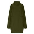 thumbnail image 4 of BLVB Women's Casual Oversized Sweatshirts Long Sleeve Turtleneck Loose Pullover Tunic Fall Outfits with Pockets, 4 of 7