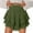 🔥 Army Green_New, variant on Dianli Pleated Two Piece Skirt Short Fake Layer Athletic Skort High Waisted Stretchy Quick Dry Running Tennis Gym Yoga Skort Breathable Summer Activewear Skort