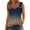 Khaki, variant on Womens Tank Tops 2025 Summer T Shirts Round Neck Sleeveless Casual Loose Blouses Gradient Tops Ladies Tank Tops Purple S