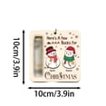 thumbnail image 3 of 3pcs Wooden Christmas Money Holder Ornament, Cash Gift Ornament for Tree Decor, Holiday Unique Pendant for Friend, Exquisitely Carved and Durable, 3 of 6
