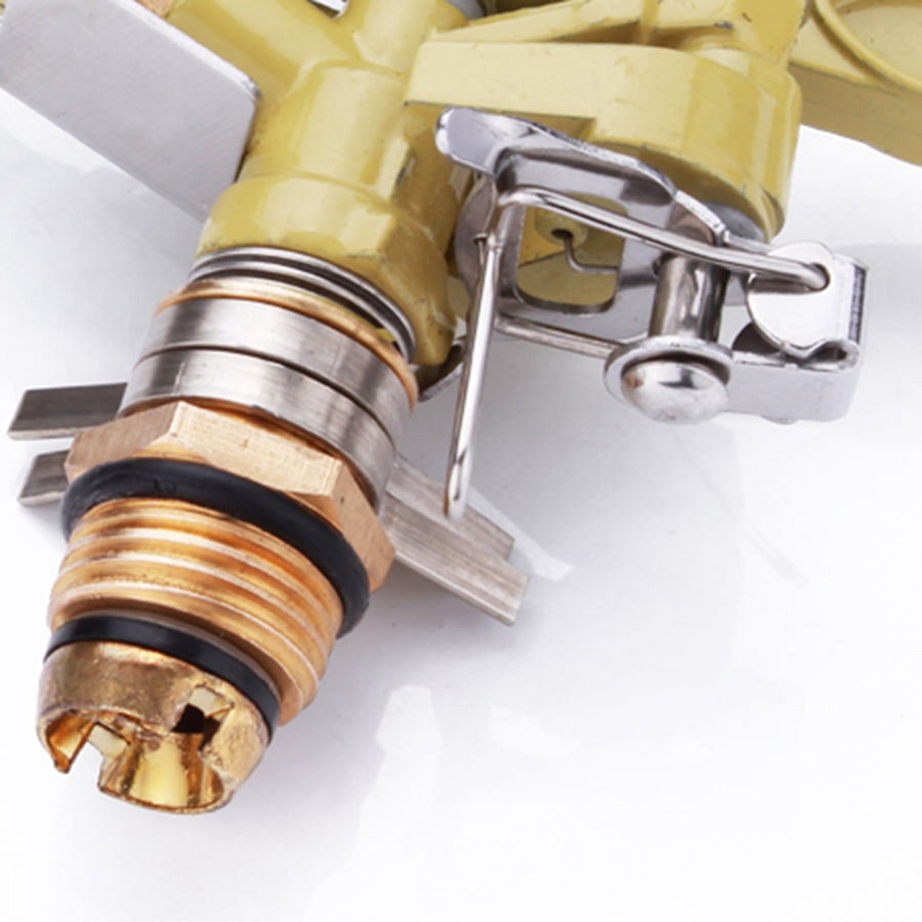 4Pcs 1/2 Inch Heavy Duty Impact Sprinkler Head Perfect for Watering Large Gardens Hose End Sprinklers Watering Tools