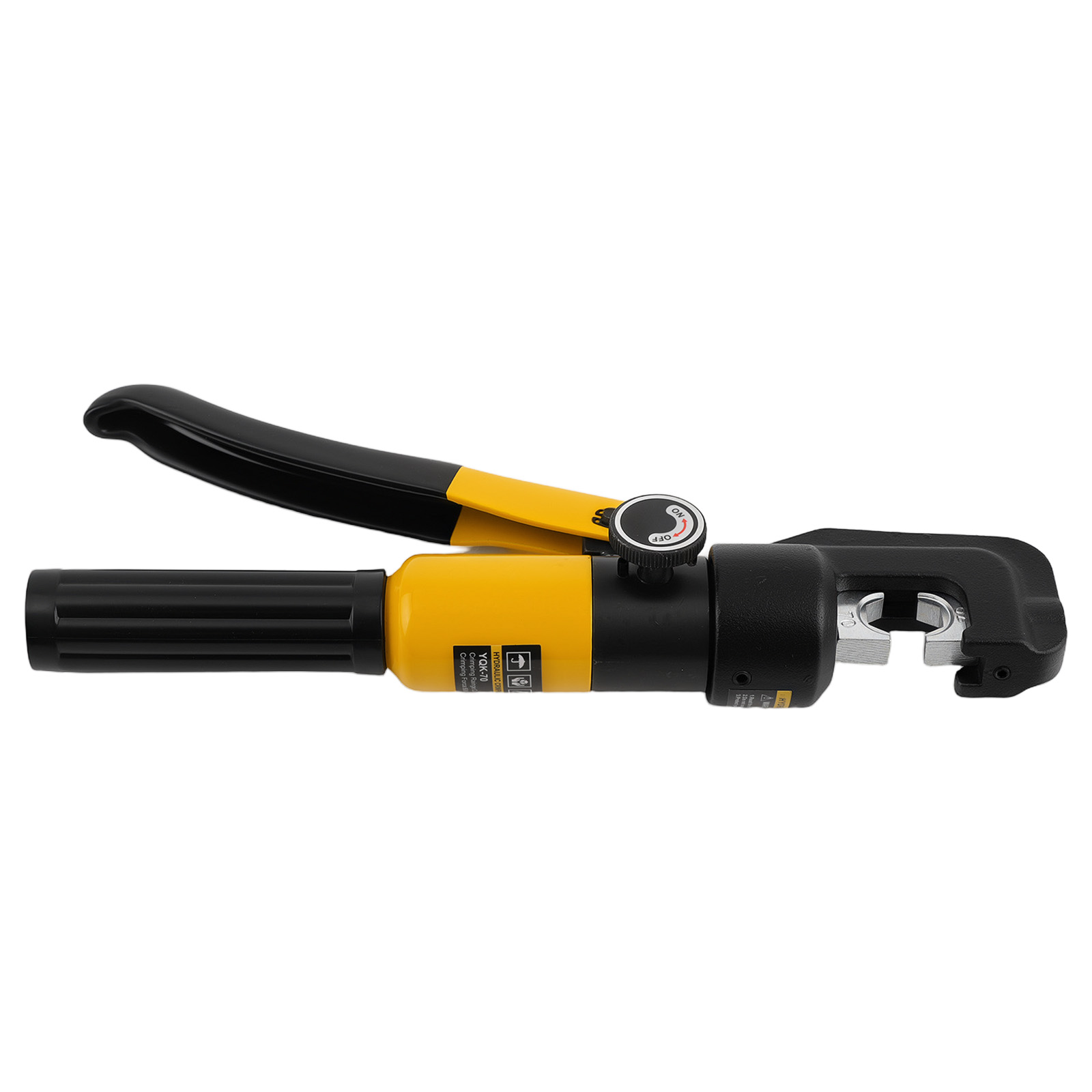 maXpeedingrods 10 Tons Hydraulic Crimping Tool with 9 Dies, Battery Cable Crimper Tool, Hydraulic Wire Rope Crimping Tool for 12 to 2/0 AWG, 1/16" 1/8" 3/16" Battery Cable Ends Ring Terminals