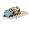 thumbnail image 1 of <p>Stainless Steel Dish Rack, Large Capacity Strong Load Bearing Kitchen Dish Rack Spave Saving Sturdy Multipurpose Pull Out Type  For Cabinet</p>, 1 of 7