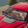 thumbnail image 5 of Xixirimido Windshield Sunshade for Car Foldable Front Window Cover Sun Shade Sun Visor Block UV Rays Universal Fit Automotive Accessories, Cute Sloths, 5 of 8