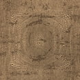 thumbnail image 1 of Ahgly Company Indoor Square Oriental Brown Industrial Area Rugs, 7' Square, 1 of 4