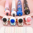 thumbnail image 2 of Hzzsbu 10-in-1 Astronaut Ballpoint Pens, 4-pack Multi-color Space Pens for Office and Gifts, 2 of 7