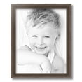 thumbnail image 2 of ArtToFrames 15x19 Inch Muted Silver Picture Frame, This Silver Wood Poster Frame is Great for Your Art or Photos, Comes with Regular Glass (2WOM-4626), 2 of 8
