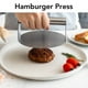 thumbnail image 4 of Prensa Para Hamburguesas De Acero Inoxidable, Prensa Antiadherente Y Lisa Para Hamburguesas, Tocino, Triturador De Hamburguesas Y Hamburguesa Para Cocinar En Plancha Plana, 4 of 6