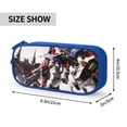 thumbnail image 4 of Mobile Suit Gundam Big Capacity Pencil Case, Large Storage Pencil Pouch Pen Case Bag with Zipper, Pencil Case for Office Supplies, 4 of 8