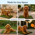 thumbnail image 6 of PETMAKER 16x20 Reusable 4-Layer Artificial Grass Puppy Pee Pad with Tray, 6 of 9