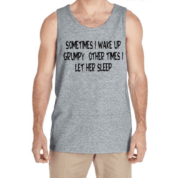 Mens Tank Tops Funny Dad Jokes Husband Fathers Day Gifts Mens Shirts Sleeveless Tees