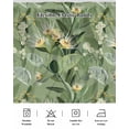 thumbnail image 5 of Green Summer Botanical Wrap Around Bed Skirts for California King Bed 18" Drop,Bed Skirt with Adjustable Elastic Belt Dust Ruffle Bed Valance for Bedroom Hotel Yellow Spring Floral Bed Frame Cover, 5 of 7