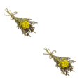 thumbnail image 4 of Injueey 10X Mini ramo de flores secas DIY artesanía exquisita decorativa atractiva de larga duración dulce regalo aniversario N17 N17 2piezas, 4 of 6