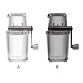 thumbnail image 4 of Manual Ice Block Breaking Crusher Snow Cone Machine Dining Kitchen Blender Party Camping Picnic Cold Beverage Shaver Clear, 4 of 9