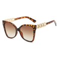 thumbnail image 1 of Polarized Vintage Sunglasses Uv400 Protection Ultralight Sun Shades For Sports And Outdoor Activities(leopard Frame), 1 of 3