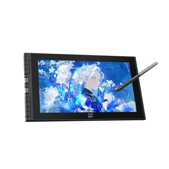 XP Pen Artist 10 2nd 1080P Graphics Tablet with Screen 10in Digital Drawing Pad with Display 8192 Pressure Stylus for Andriod Phone Window Mac Computer, Black
