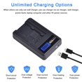 thumbnail image 3 of Batería y Cargador USB PowerTrust BP-718 para Canon HFR80 HFR800, 3 of 8