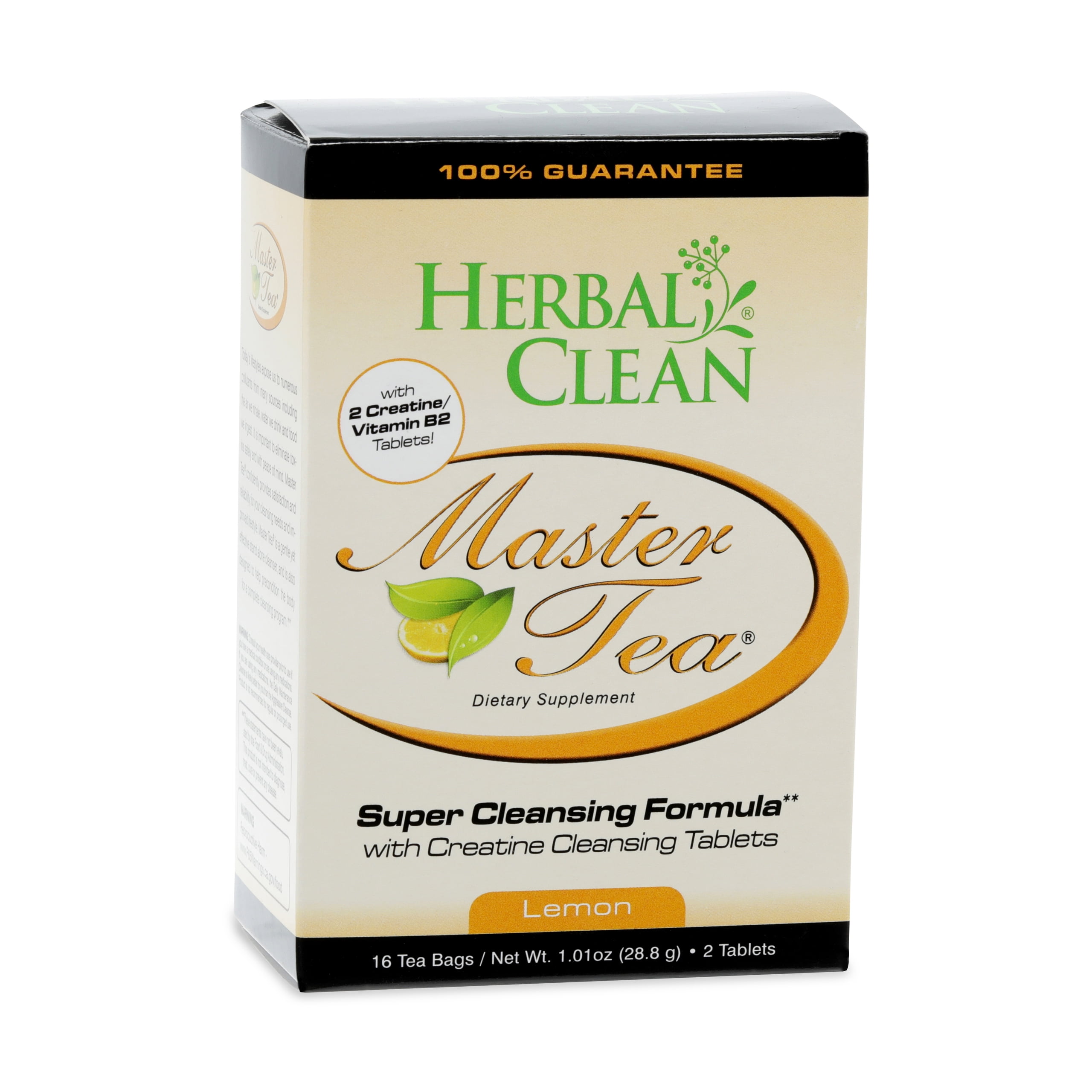Herbal Clean Detox Tea, SameDay Detox Drink, 16 ct,Honey Lemon