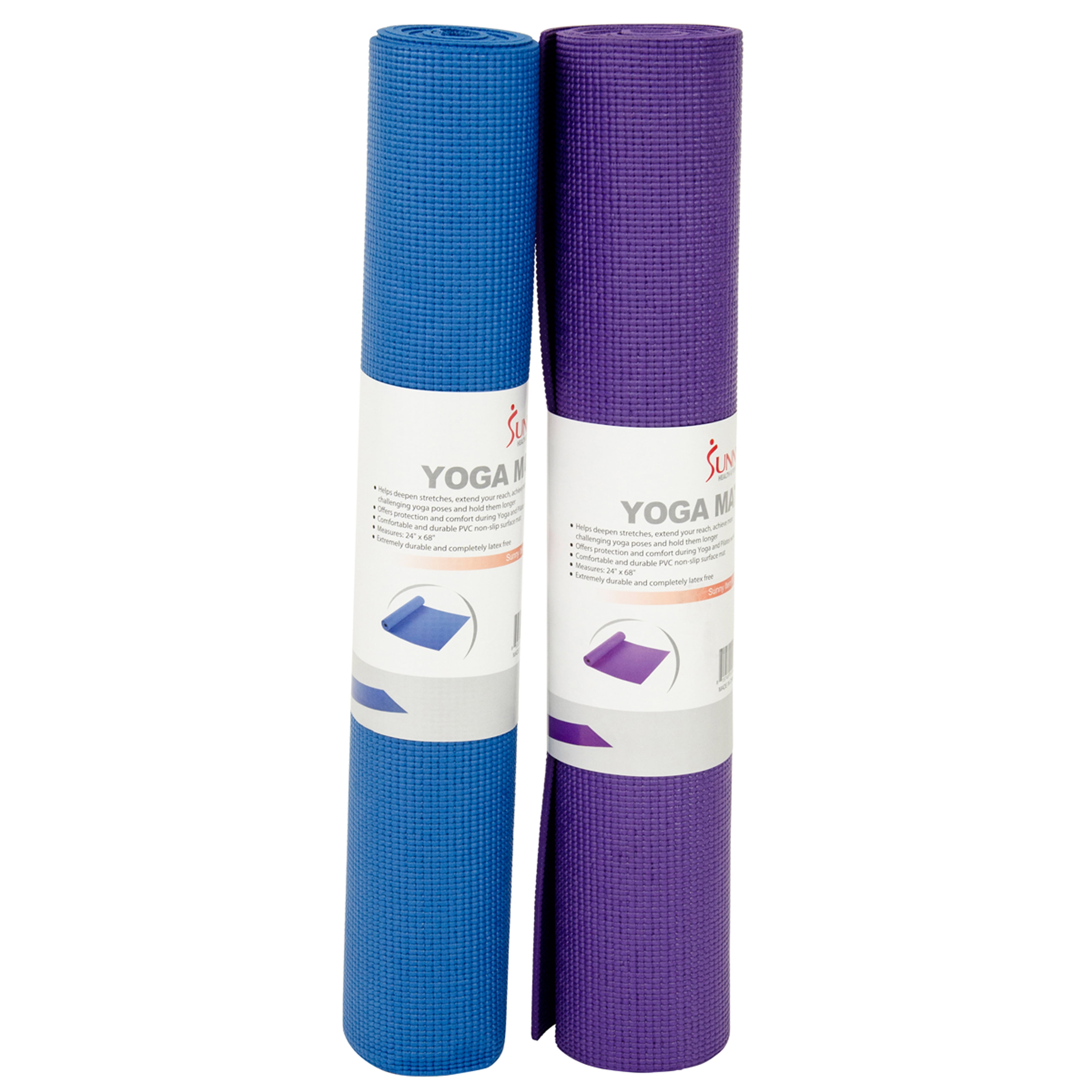 GymShop Extra Thick Yoga Mat Purple
