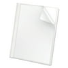 Oxford, OXF58804, Premium Clear Front Report Covers, 25 / Box, White,Clear