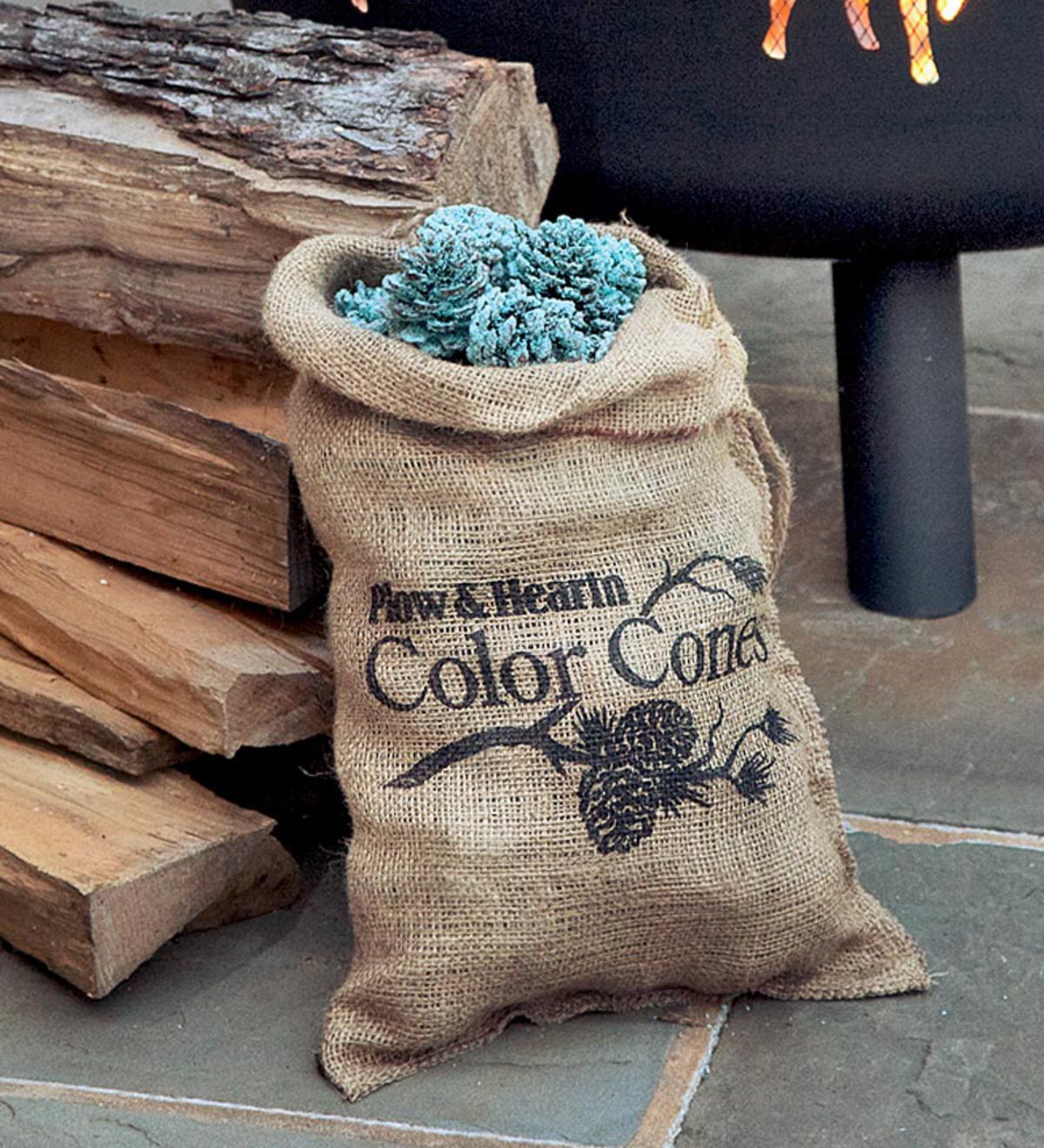 EE2964 COLOR CHANGING FIREPLACE COLOR CONES 5LB BAG - The Birdhouse Nature  Store