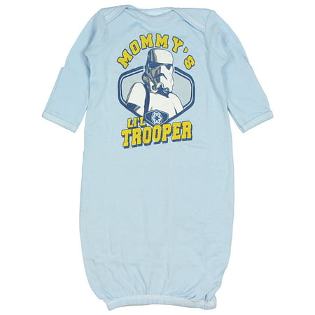 Star Wars Mommy's Li'l Trooper Newborn Baby Gown (Newborn)