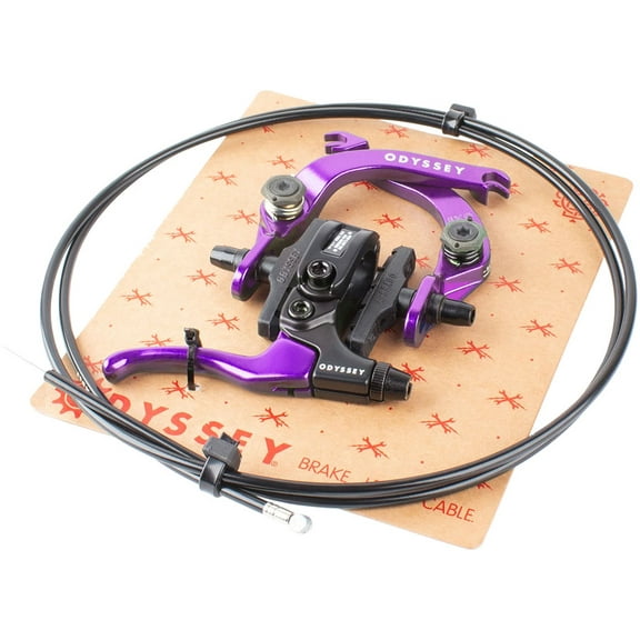 Odyssey EVO 2.5 U-Brake and Lever Kit - Anodized Purple