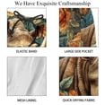 thumbnail image 4 of luoweisi Men's Beach Shorts Quick Dry Swim Trunks with Mesh Lining Abstract Rhinoceros XL, 4 of 5