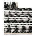 thumbnail image 5 of Unique Loom Chindi Jute Collection Area Rug (2' 2" x 6' 1" Runner Black and White), 5 of 8
