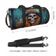 thumbnail image 2 of Balery Cartoon Pumpkin Skull Bolsa de Gimnasio para Mujeres y Hombres, Bolsa de Viaje Impermeable, Bolsa de Fin de Semana con Compartimento para Zapatos y Bolsillo Húmedo, 2 of 6