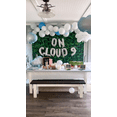 thumbnail image 5 of 13 PCS Silver On Cloud 9 Balloons 9th Birthday Decoration Nine Years Old Birthday Balloon 9 Party Supplies Cloud Balloon, 5 of 8