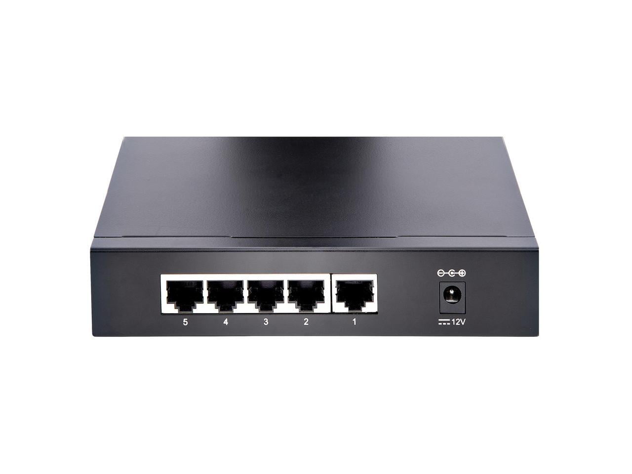 StarTech 5 Port Unmanaged Ethernet Switch DS52000